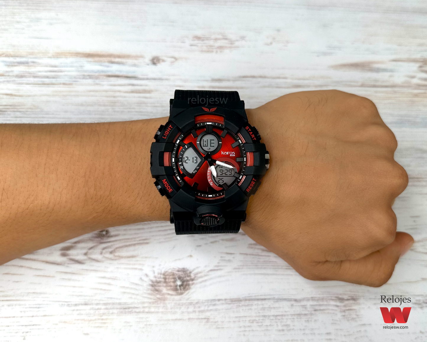 Reloj Kairos Hombre ADM0243-3 Negro