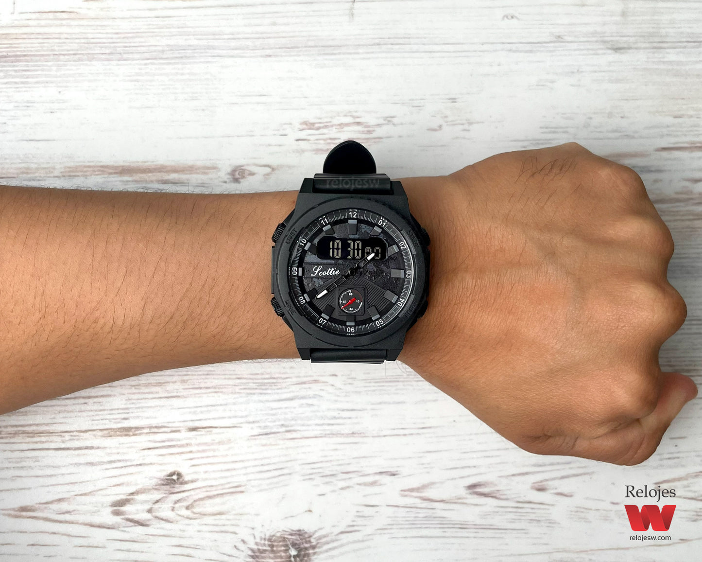 Reloj Scottie Hombre Negro 2355-NENE