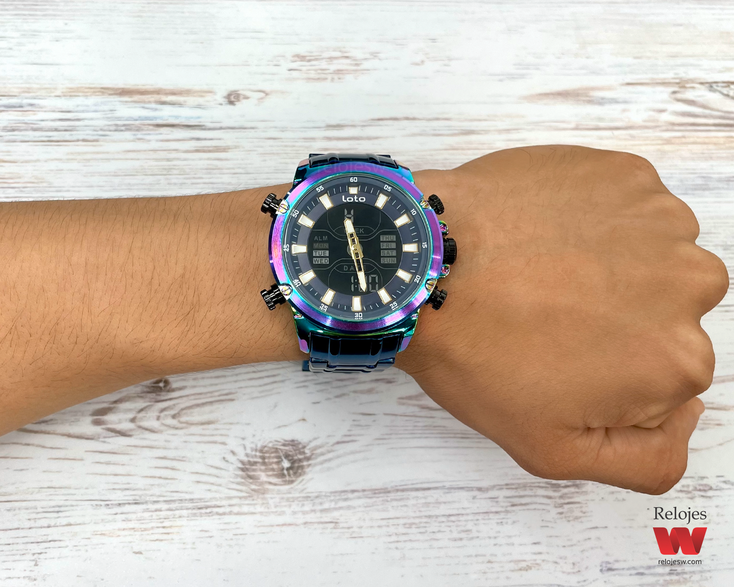 Reloj Loto Hombre LT-2406 Azul