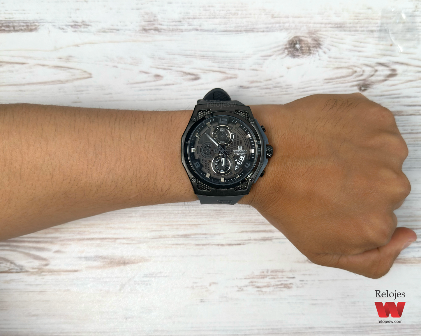 Reloj Naviforce Hombre Gris Negro NF8051-GR