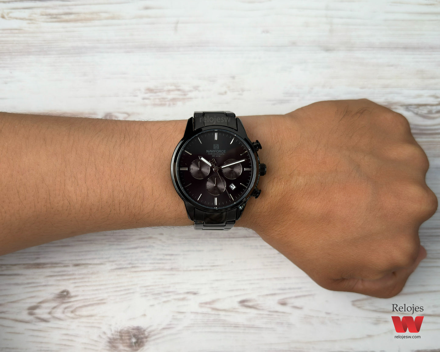 Reloj Naviforce Hombre Negro NF8076-NENE