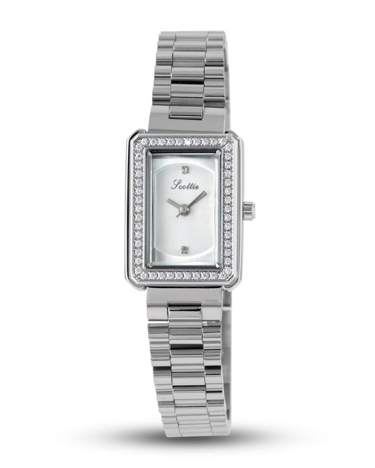 Reloj Scottie Mujer Plateado 9118-PLBL