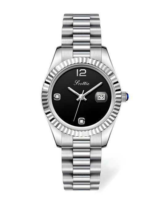 Reloj Scottie Mujer Plateado 9393-PLNE