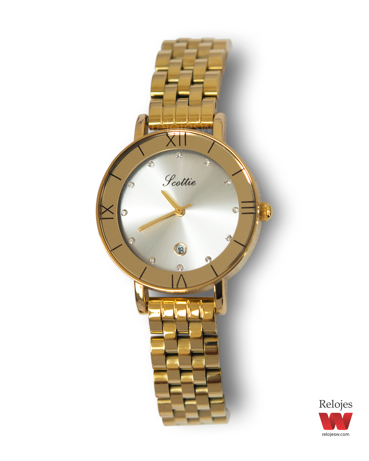 Reloj Scottie Mujer 9510B Dorado