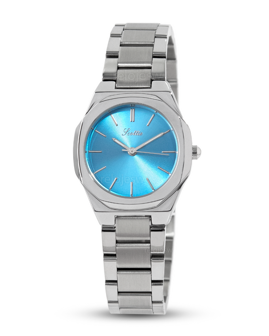 Reloj Scottie Mujer Plateado 9533-PLAZ