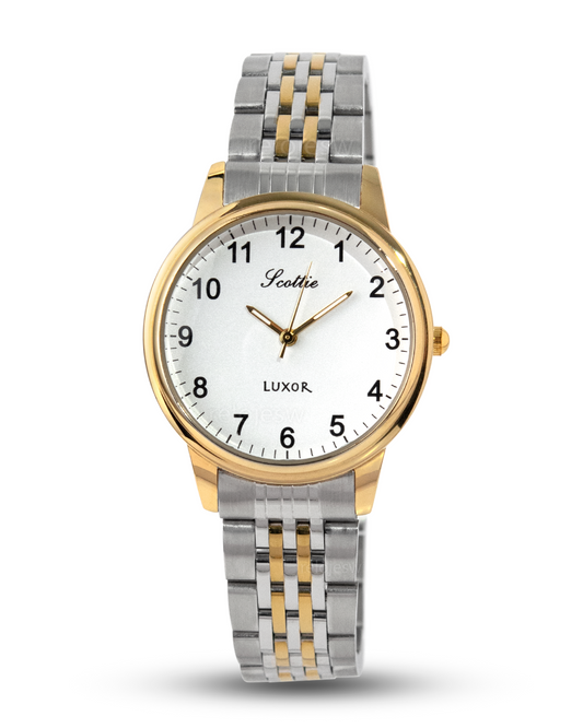 Reloj Scottie Mujer Plateado Dorado 9540-PLDO
