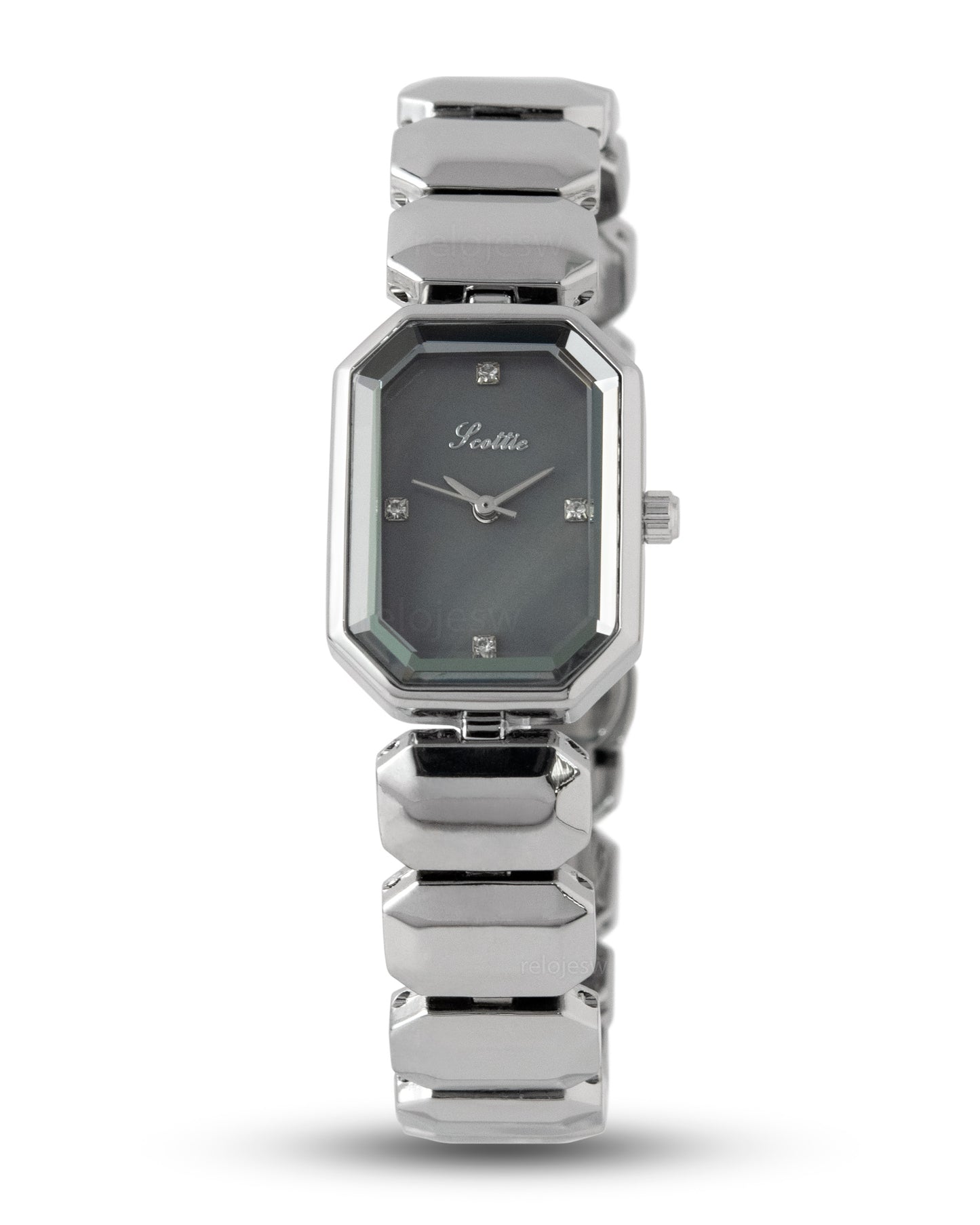 Reloj Scottie Mujer Plateado 9610-PLGR