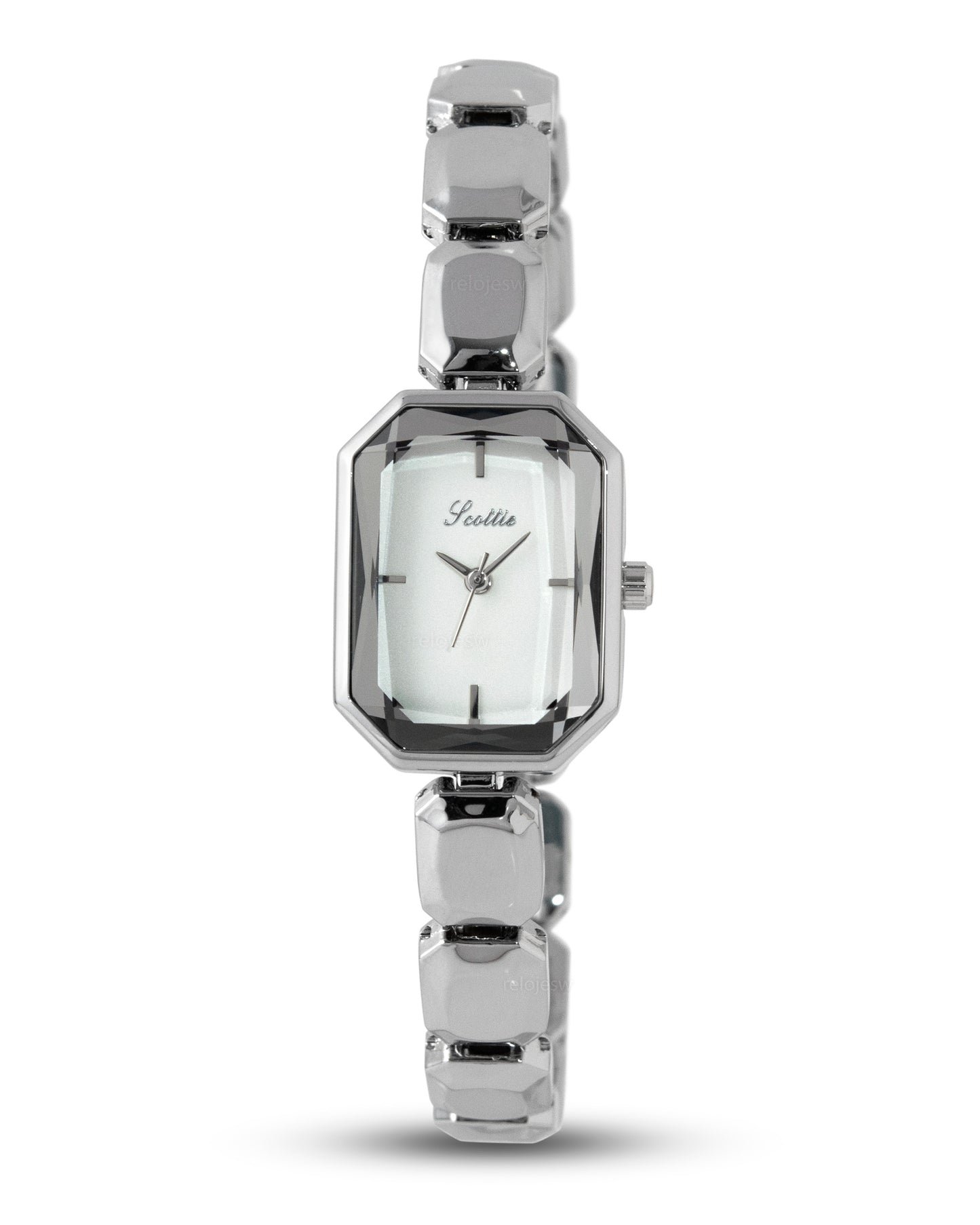 Reloj Scottie Mujer Plateado 9610B-PLBL