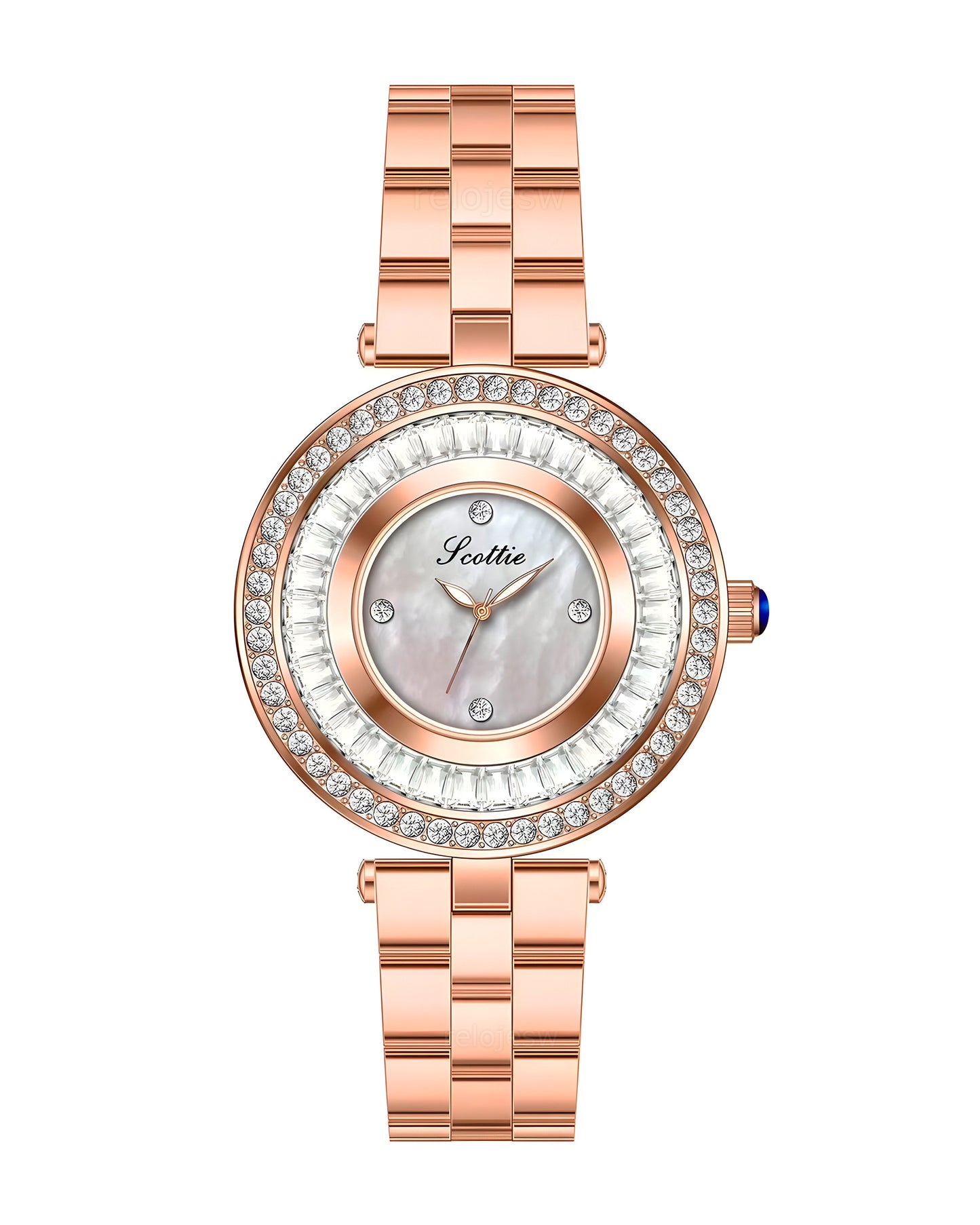 Reloj Scottie Mujer Oro Rosa 9635-OROR