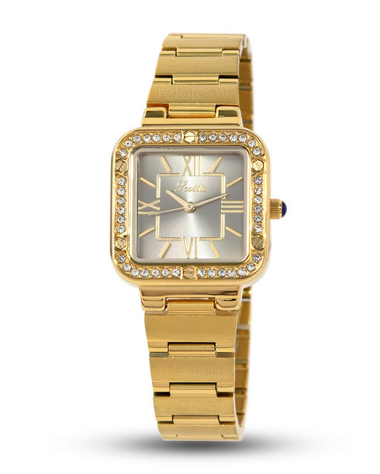 Reloj Scottie Mujer Dorado 9658-DO