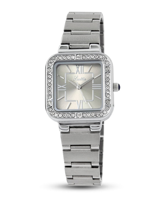 Reloj Scottie Mujer Plateado 9658-PL