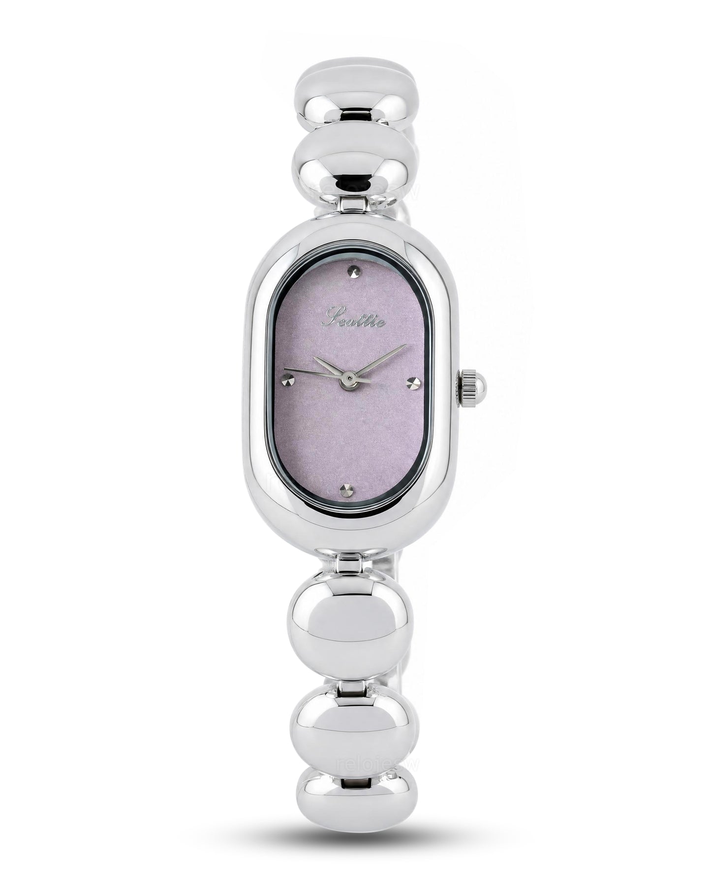 Reloj Scottie Mujer Original Plateado 9731-PLMO
