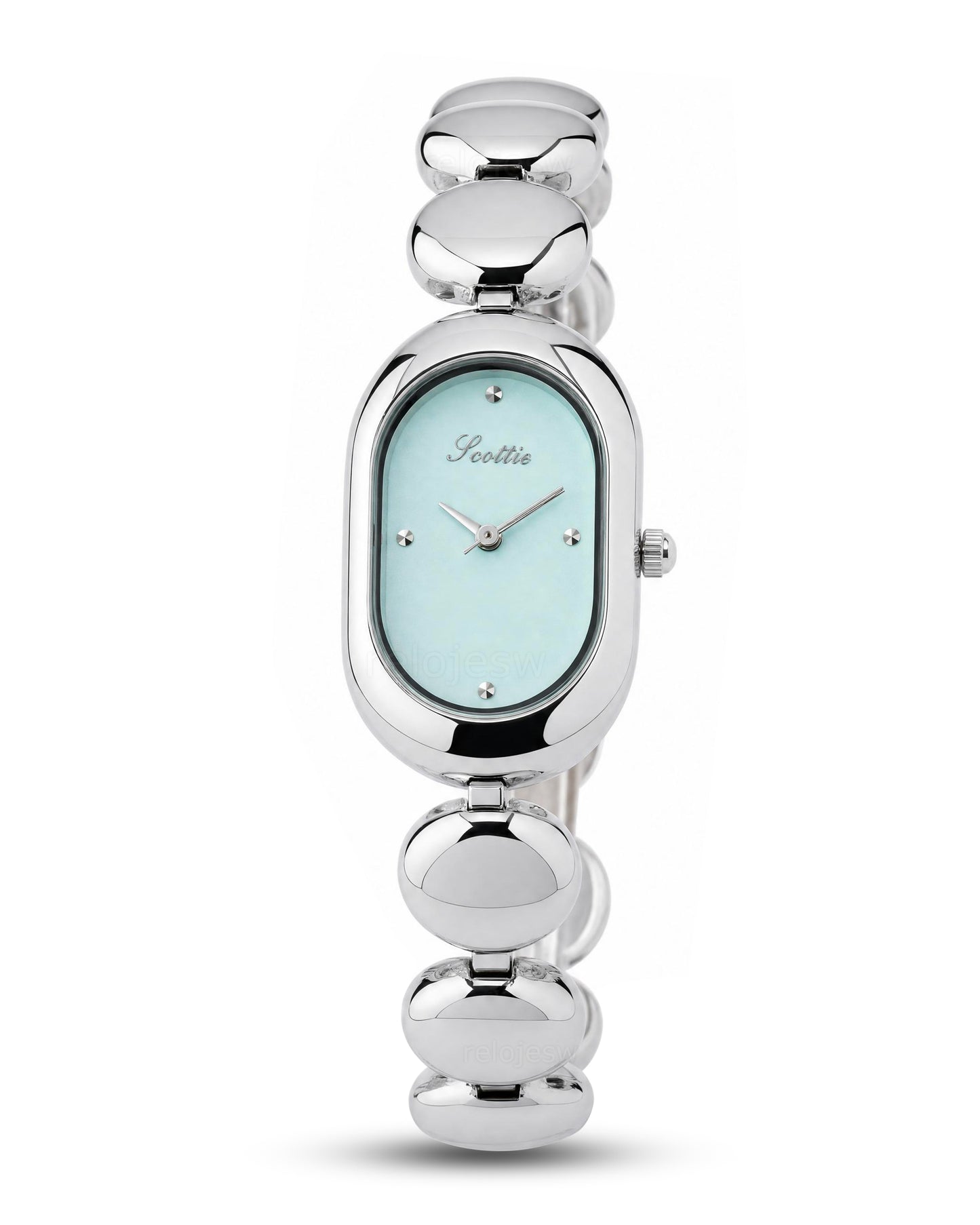 Reloj Scottie Mujer Original Plateado 9731-PLVE
