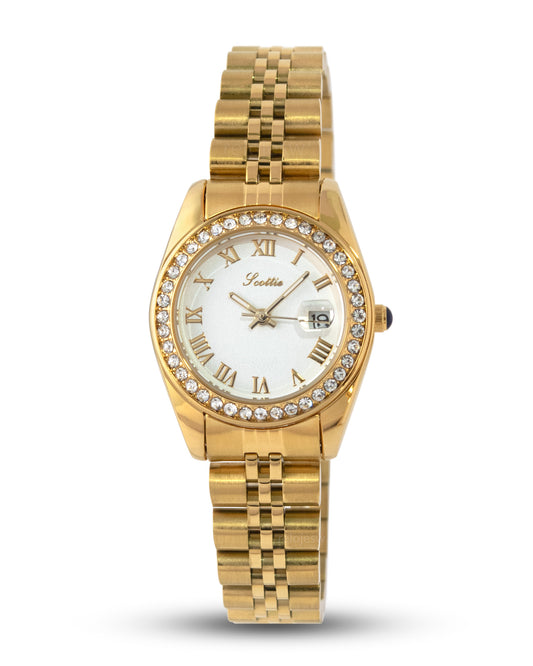 Reloj Scottie Mujer Dorado 9739-DOBL
