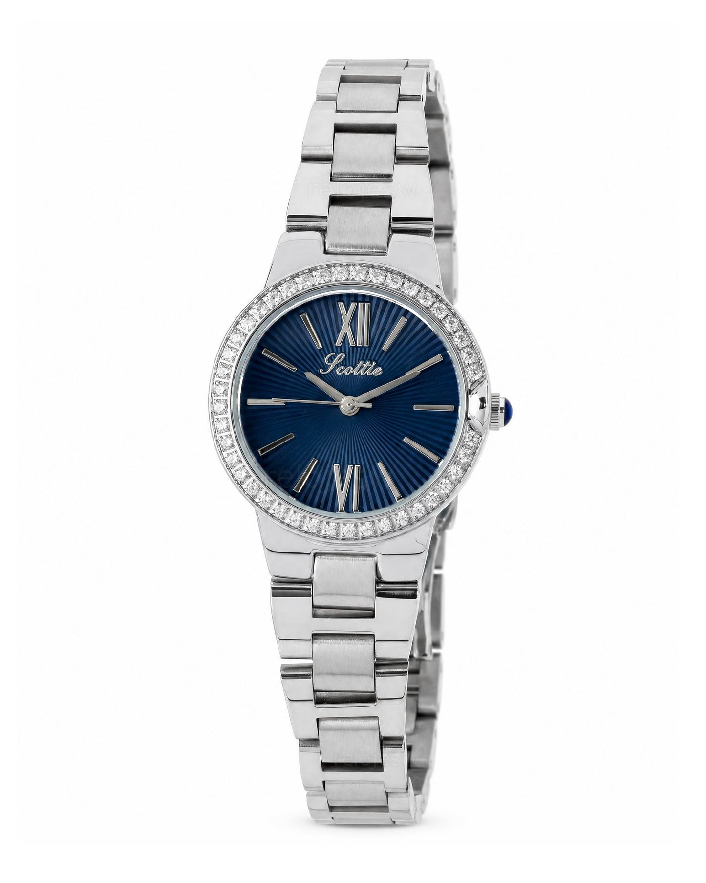 Reloj Scottie Mujer Original Plateado 9768-PLAZ