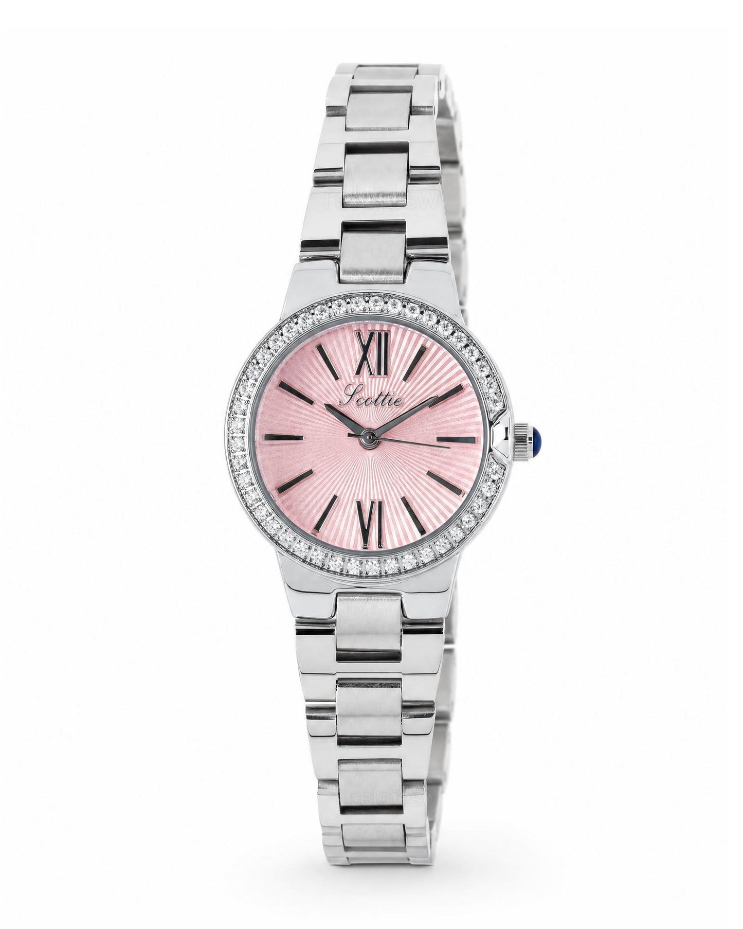 Reloj Scottie Mujer Original Plateado 9768-PLRS