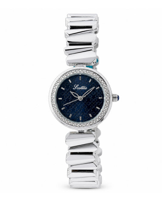 Reloj Scottie Mujer Original Plateado 9788-PLAZ