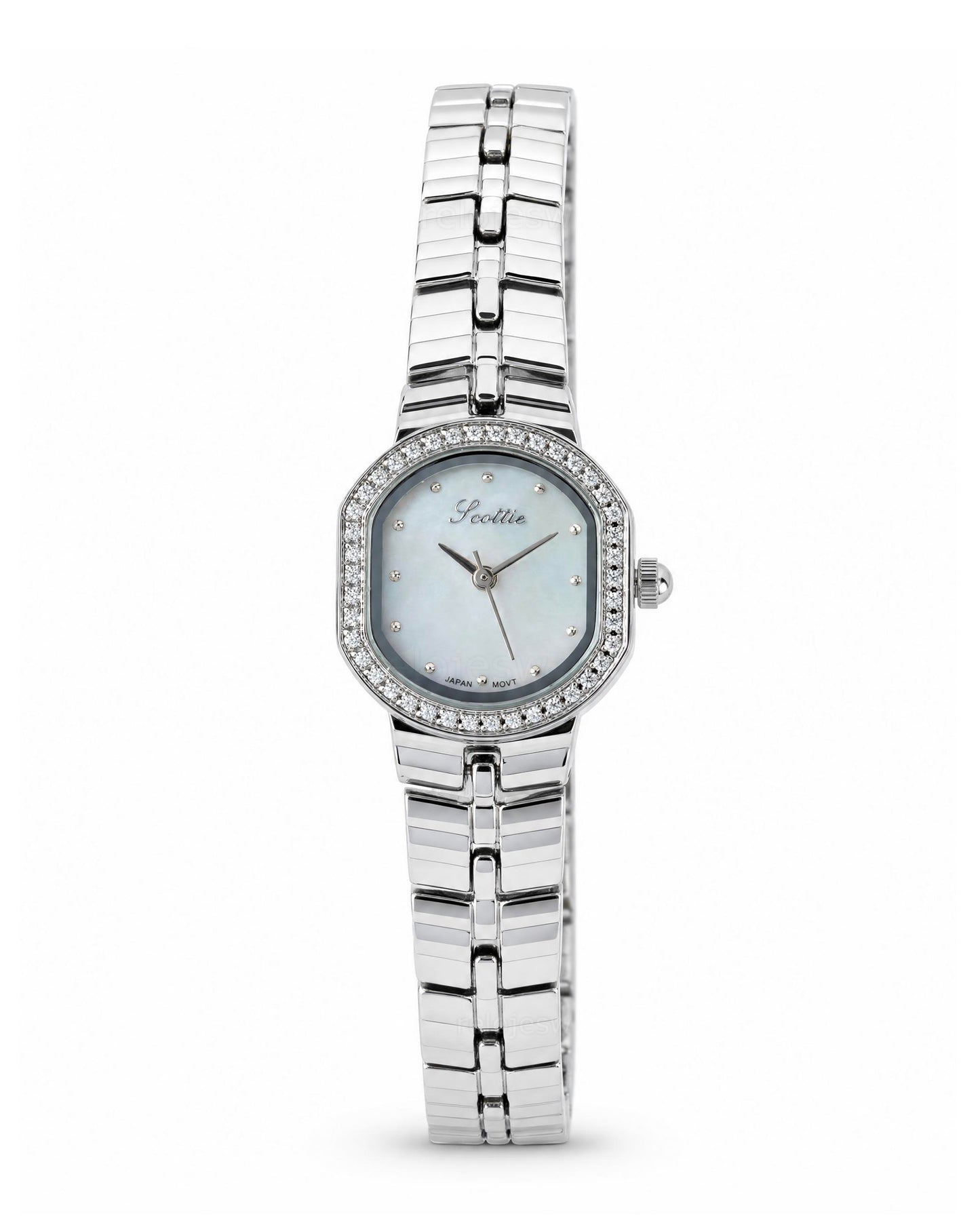 Reloj Scottie Mujer Original Plateado 9802-PLPL