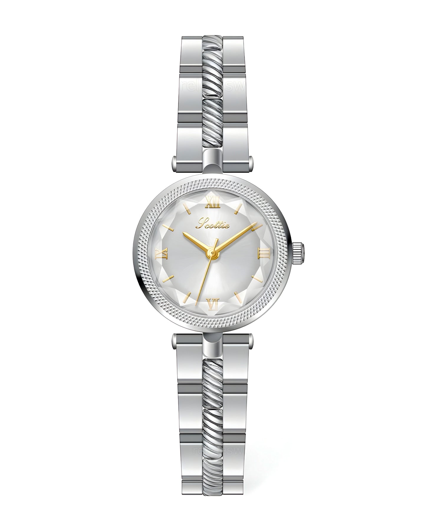 Reloj Scottie Mujer Plateado 9821-PLPL