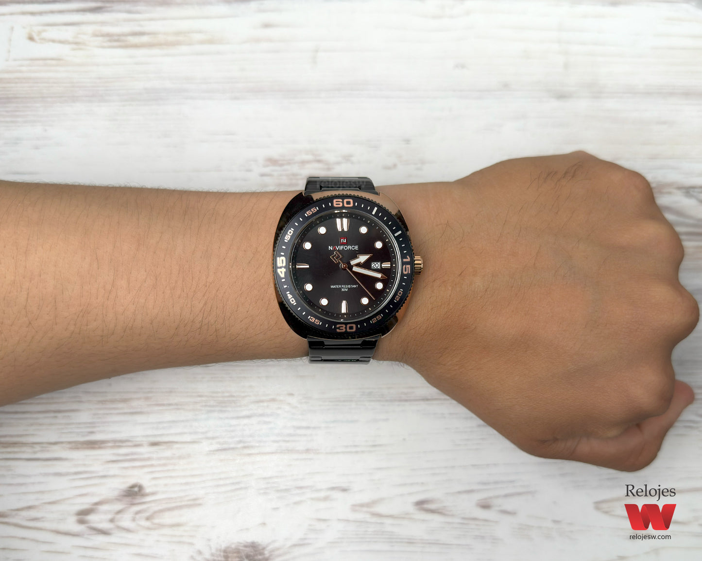 Reloj Naviforce Hombre Negro NF9250-NEOR