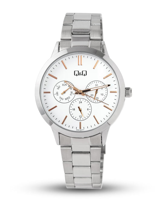 Reloj Q&Q Mujer Plateado A04A001Y