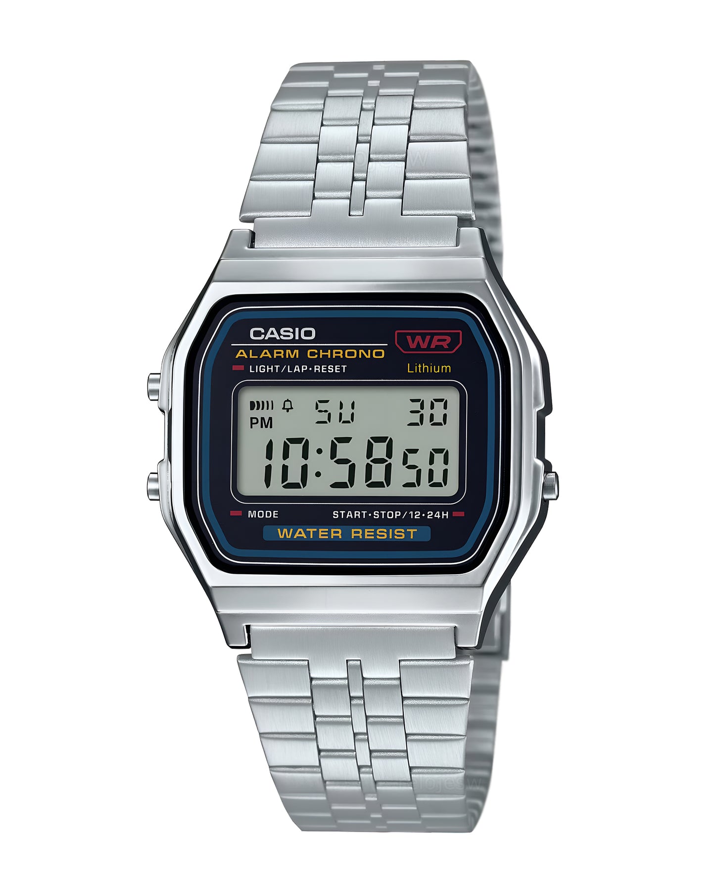 Reloj Casio Unisex Plateado A159W-N1