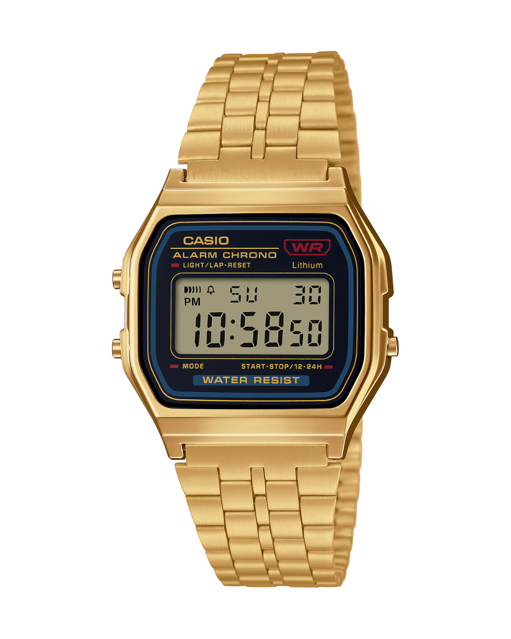 Reloj Casio Retro Unisex Dorado A159WGEA-1