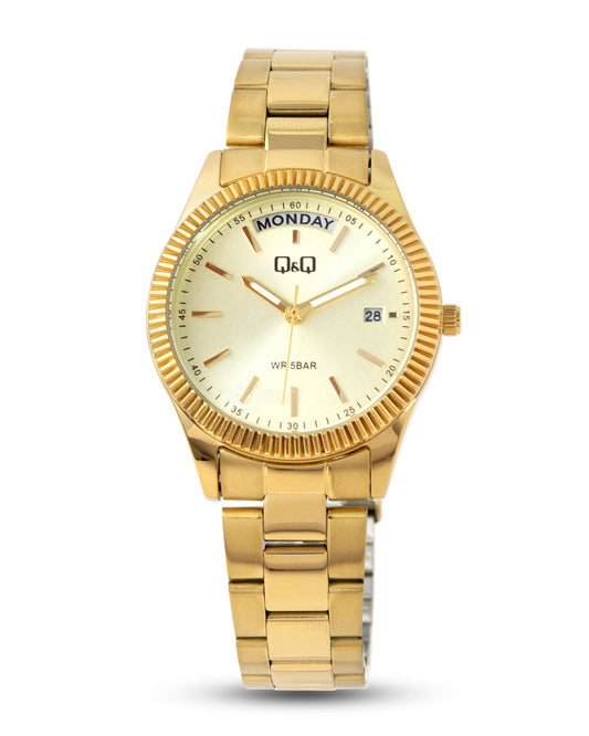 Reloj Q&Q Mujer Dorado A15A001Y