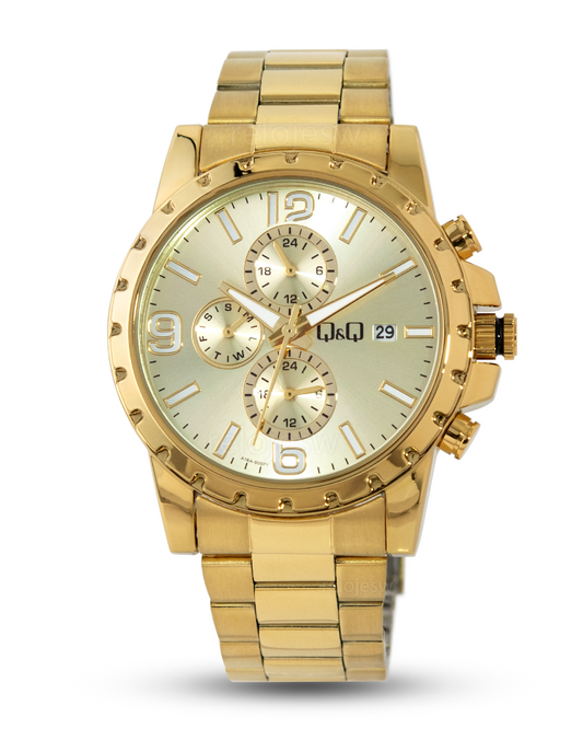 Reloj Q&Q Hombre Dorado A16A505Y