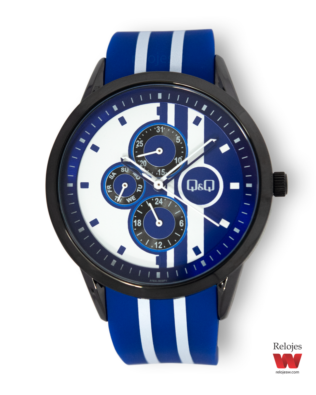 Reloj azul hombre sale