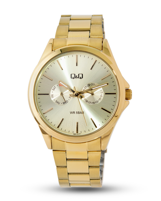 Reloj Q&Q Hombre Dorado A26A501Y