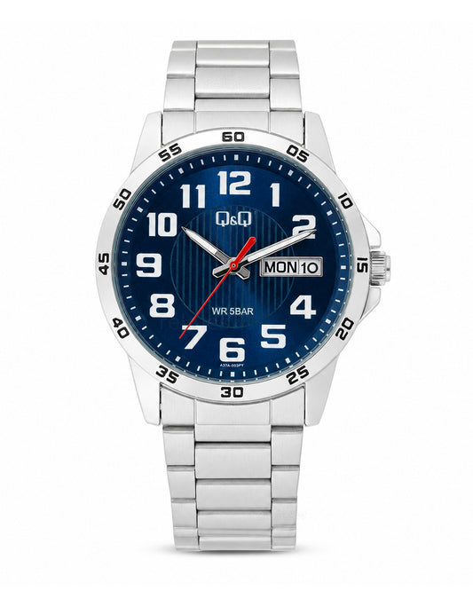 Reloj Q&Q Original Hombre Plateado A37A003Y