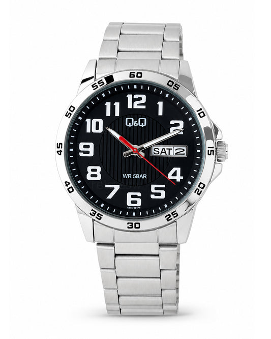 Reloj Q&Q Original Hombre Plateado A37A004Y