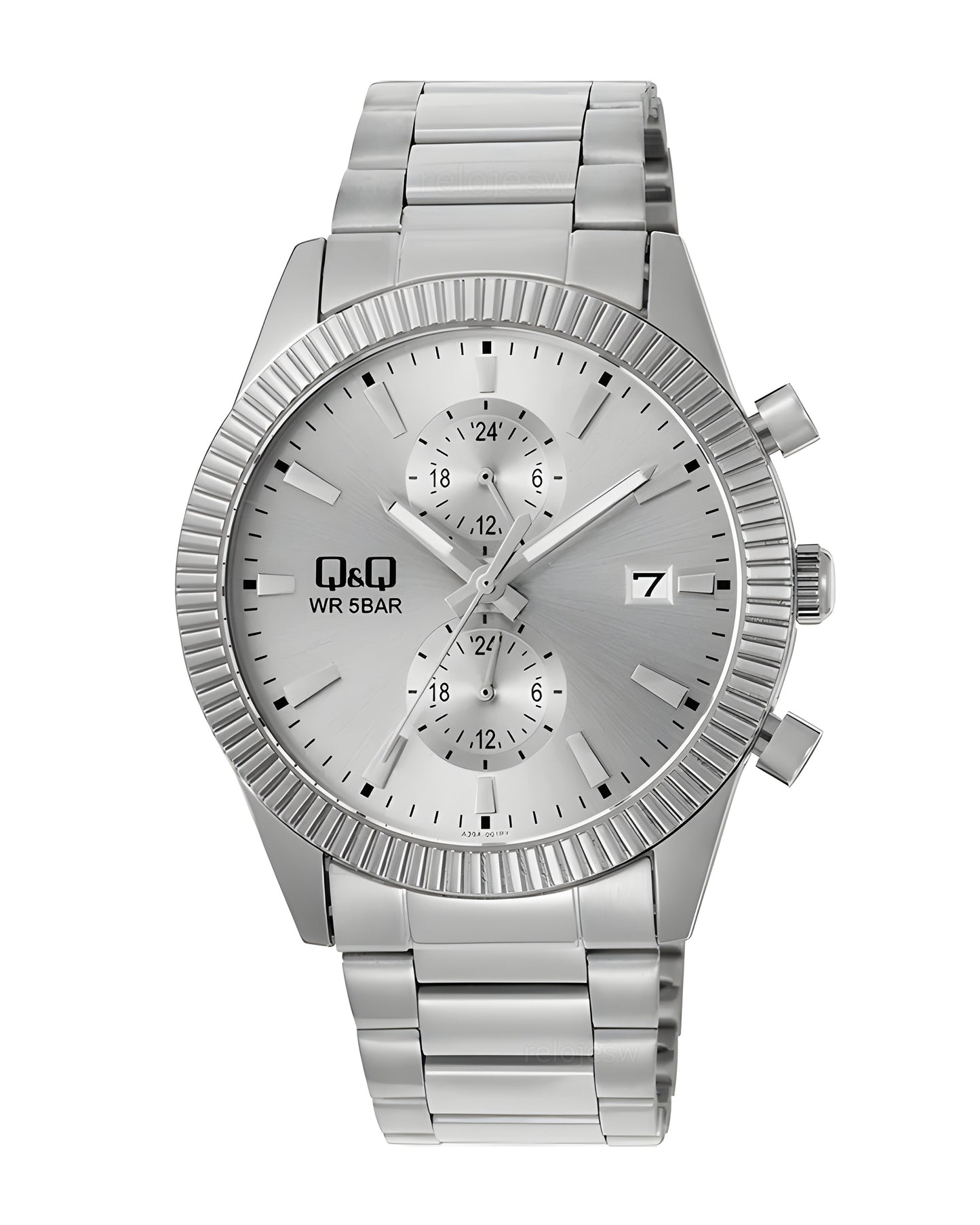 Reloj Q&Q Hombre Original Plateado A39A001Y