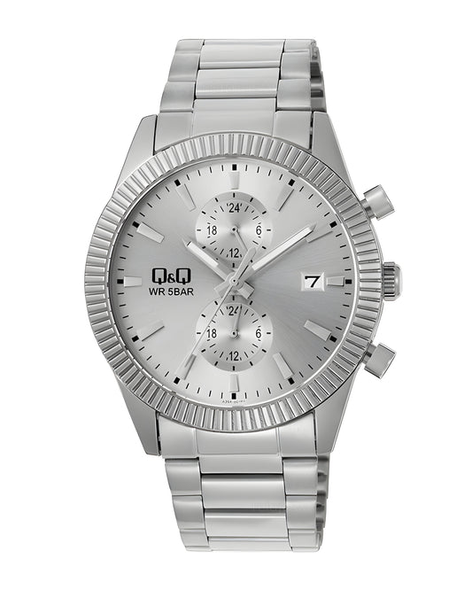 Reloj Q&Q Hombre Original Plateado A39A001Y
