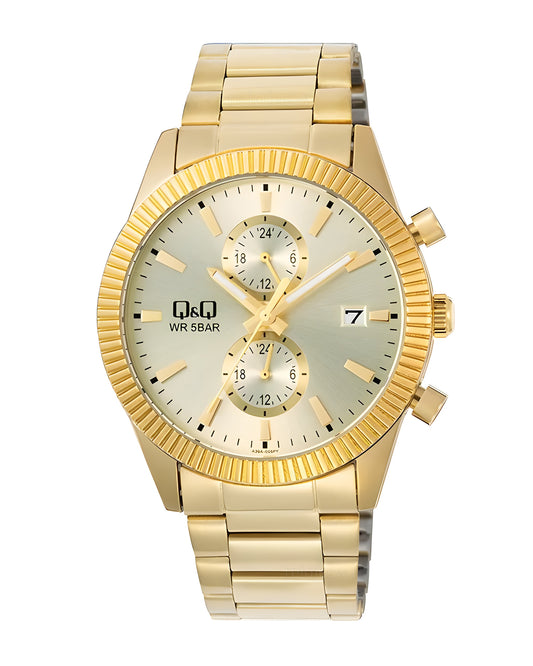 Reloj Q&Q Hombre Original Dorado A39A005Y