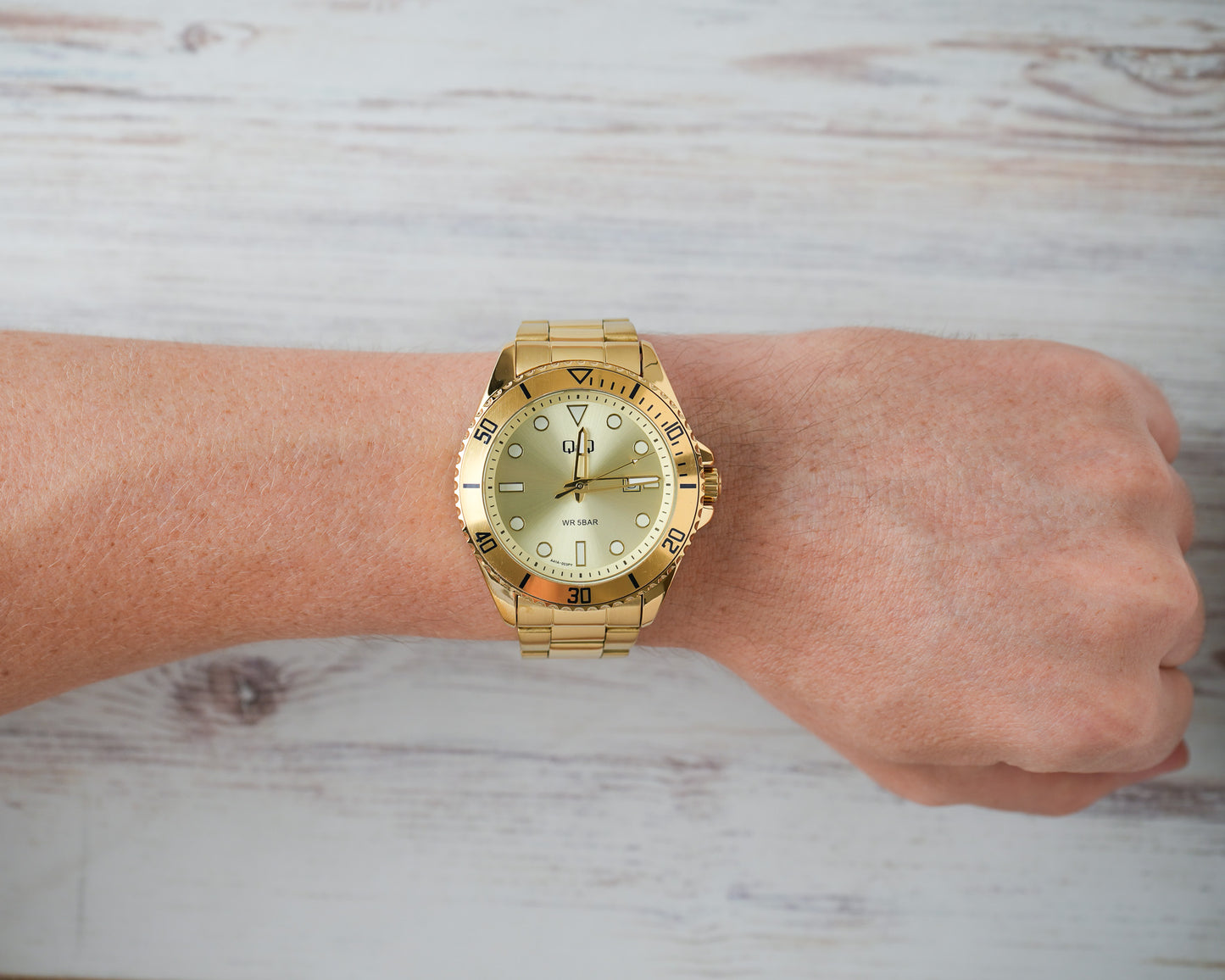 Reloj Q&Q Hombre Original Dorado A41A003Y