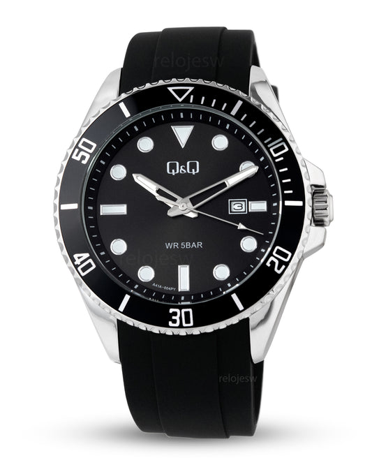 Reloj Q&Q Hombre Negro A41A004Y