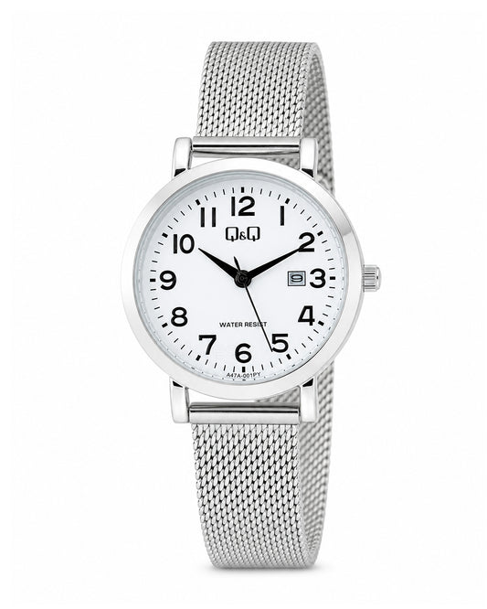 Reloj Q&Q Original Mujer Plateado A47A001Y