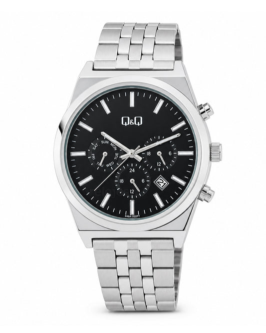 Reloj Q&Q Original Hombre Plateado A48A002Y