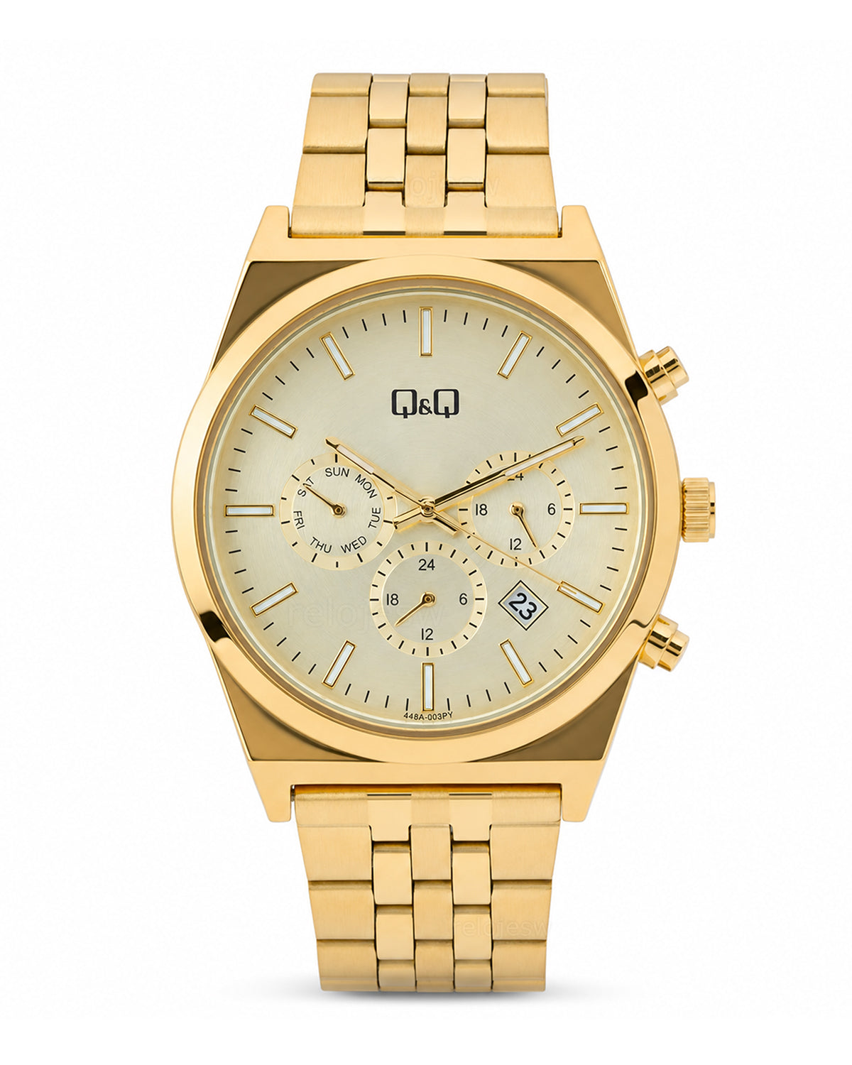 Reloj Q&Q Original Hombre Dorado A48A003Y