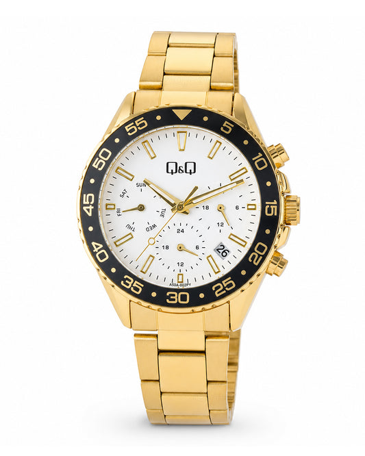 Reloj Q&Q Original Hombre Dorado A50A002Y