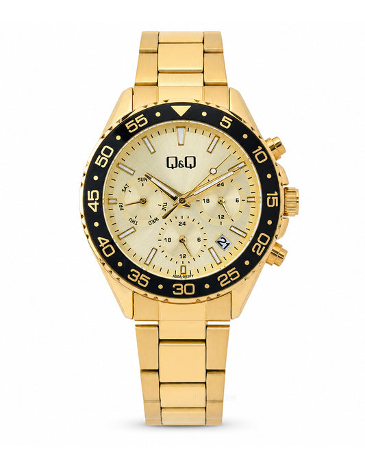 Reloj Q&Q Original Hombre Dorado A50A003Y