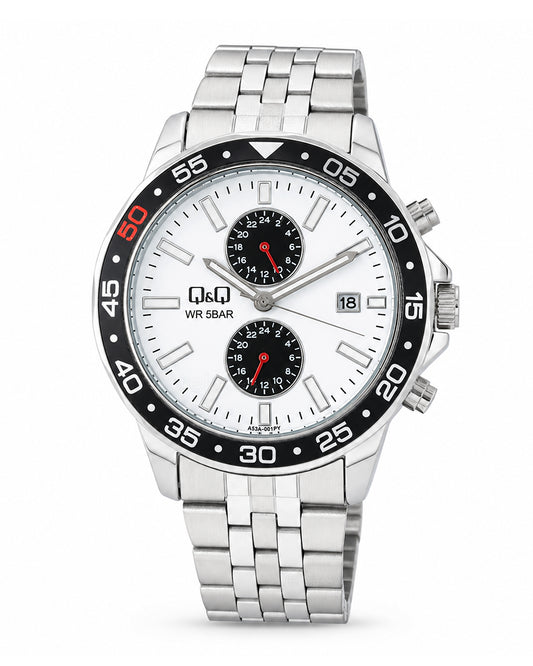 Reloj Q&Q Original Hombre Plateado A53A001Y