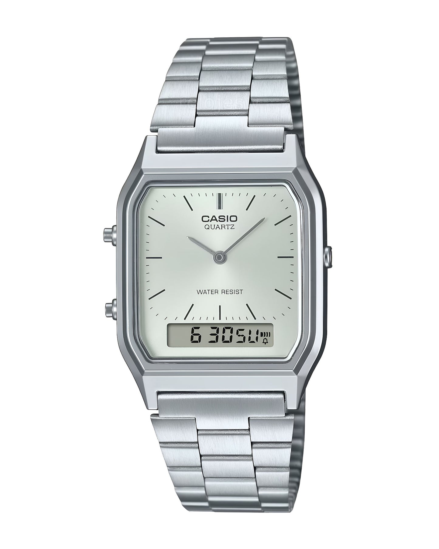 Reloj Casio Mujer Plateado AQ-230A-7AMQY