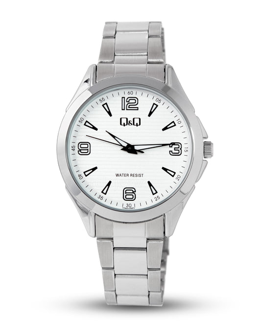 Reloj Q&Q Hombre Plateado C04A038Y