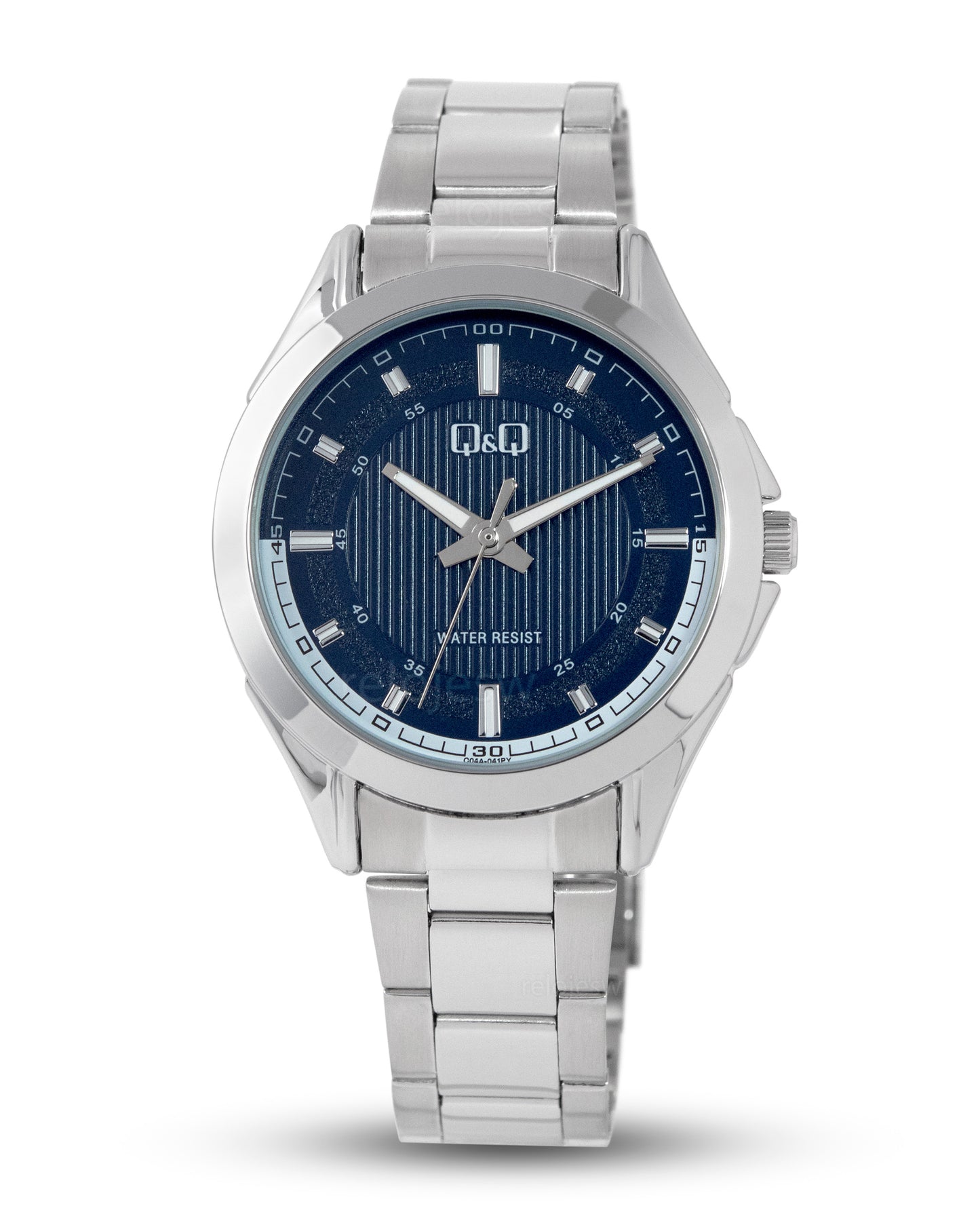 Reloj Q&Q Hombre Plateado C04A041Y