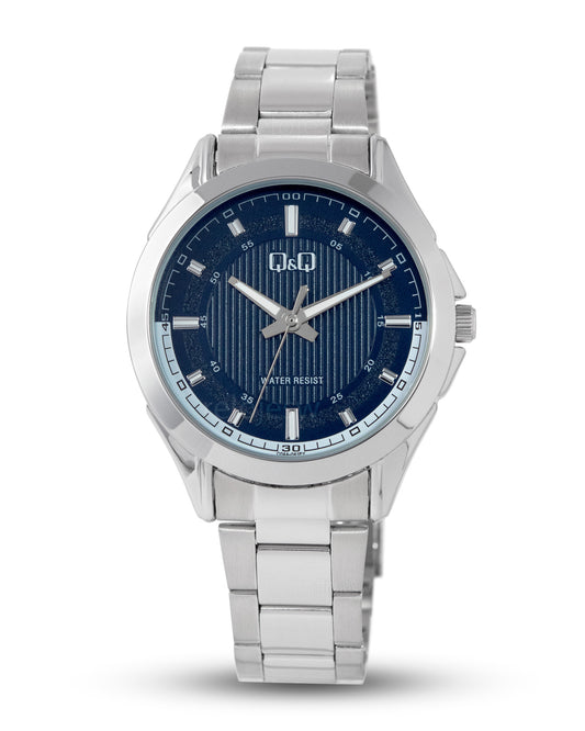 Reloj Q&Q Hombre Plateado C04A041Y