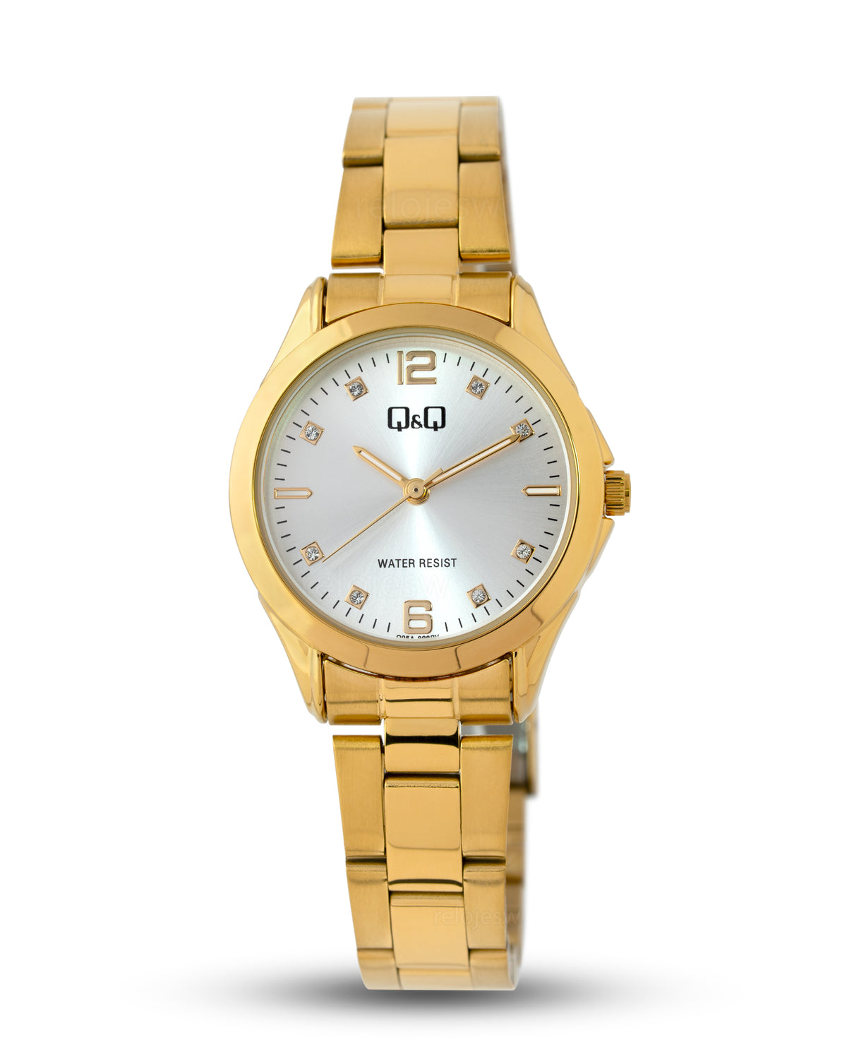 Reloj Q&Q Mujer Original Dorado C05A023Y