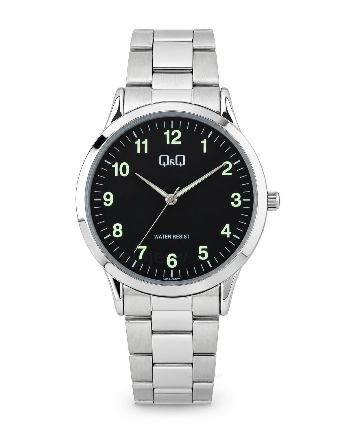 Reloj Q&Q Hombre Original Plateado C08A002Y